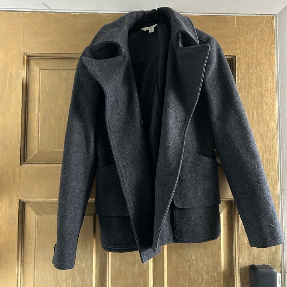 LL Bean pea‎ coat
